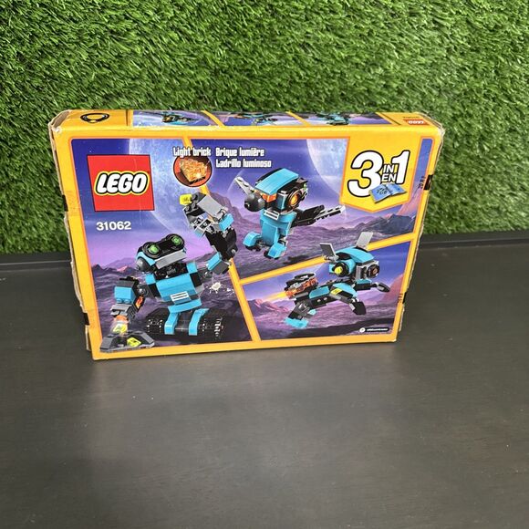 Retired LEGO 31062 Creator 3 in 1 Robo Explorer New Box - Picture 2 of 6